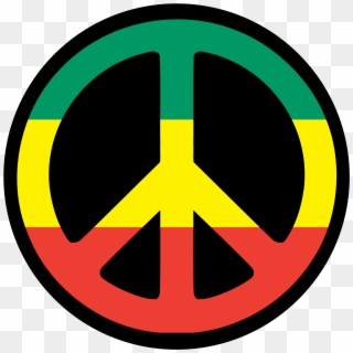 Peace Sighn Pictures - Reggae Peace Logo Clipart