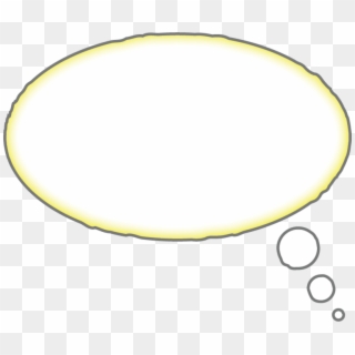20184 Sketched Yellow Speech Bubble Web - Circle Clipart
