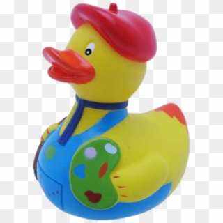 Artist Rubber Duck - Artist Duck Clipart