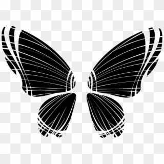 Medium Image - Butterfly Wings Transparent Hd Clipart