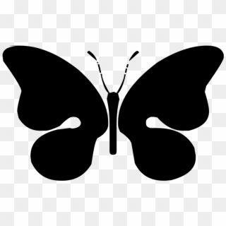 Butterfly Silhouette Png - Black Butterfly Clipart Transparent Png