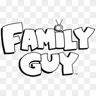 Family Guy Logo Black And White - Family Guy Clipart