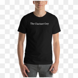 The Clarinet Guy Shirt Mockup Front Mens Black - Under Armour Training Shirt Clipart