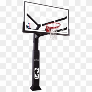 Nba Basketball Hoop Png - Spalding Nba Gold Inground Basketball System Clipart