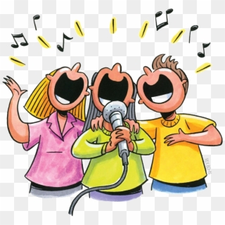 It Is Happening - Singing Clipart - Png Download
