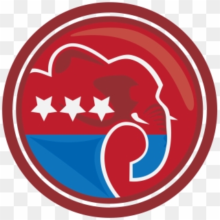 Republican Party Elephant - Republican Party Clipart