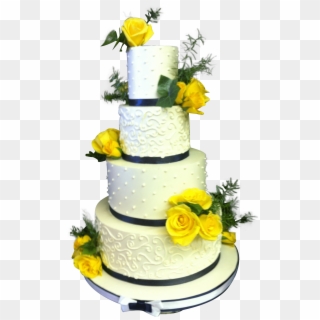 Wedding Cake Yellow Cake Transparent Clipart