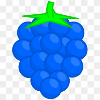 Blue Raspberry Png - Blue Raspberry Cartoon No Background Clipart
