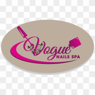 Vogue Nails Logo Clipart