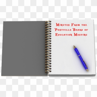 Board Meeting Minutes For February 11, - Notebook Clipart