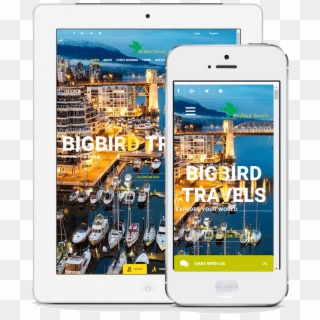 Big Bird Travels - Iphone Clipart