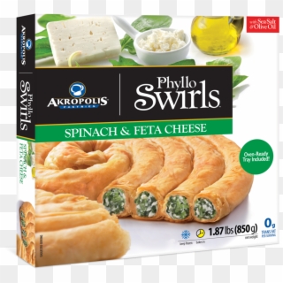 3d Box Swirls Usa 850g Spinach - Runza Food Clipart