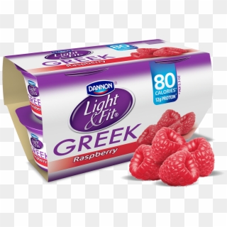 Greek Yogurt Raspberry - Dannon Greek Yogurt Raspberry Clipart