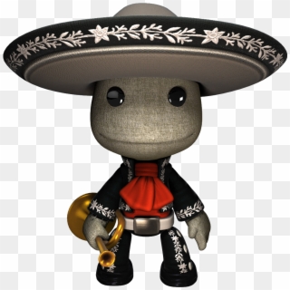 Who Doesn't Like A Good Mariachi Band - Sackboy Little Big Planet Costume Clipart
