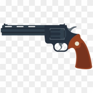 Gunshot Clipart Firearm - Revolver Png Transparent Png
