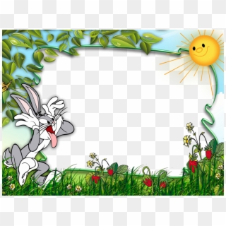 Bugs Bunny Frame - مزاحیہ شاعری Clipart
