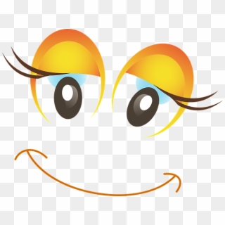 Happy, Female, Woman, Girl, Smiley, Emoticon, Emoji - Smiley Funny Clipart