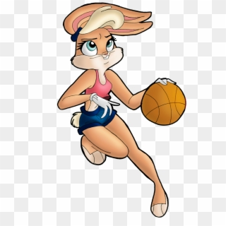 Basketball Clipart Bugs Bunny - Lola Bunny Looney Tunes Drawings - Png Download