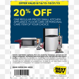 Pinned August 25th - Best Buy Small Appliances Coupon 2016 Clipart