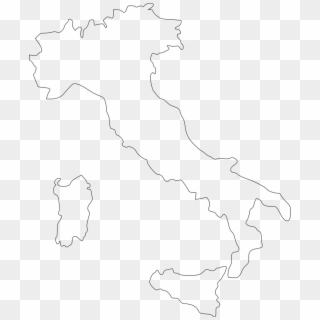 Clip Art Of Italy - Line Art - Png Download