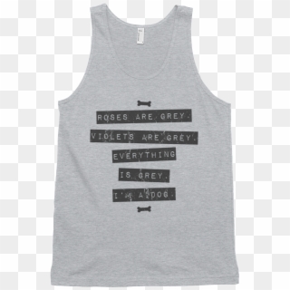 Everything Is Grey Tank Top - Active Tank Clipart