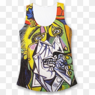All Over Print Fashion Tank Tops - Cubist Portraits Picasso Clipart