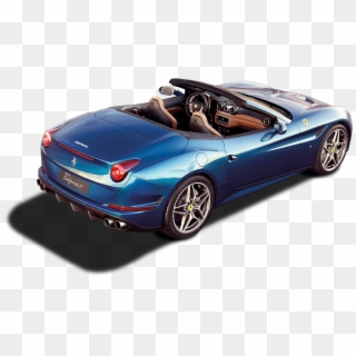 2015 Blue Ferrari California T Clipart