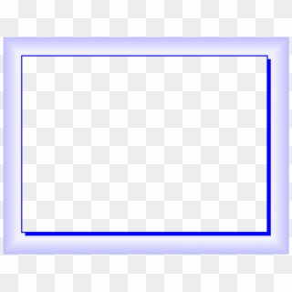 Download Blue Border Frame Png Photos For Designing - Symmetry Clipart