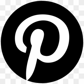 Pinterest Logo Png Transparent Svg Vector Freebie Supply - Logo Pinterest Preto Png Clipart