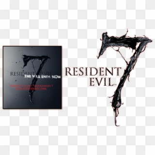 Resident Evil 7 Logo Png - Illustration Clipart