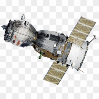 Satellite, Soyuz, Spaceship, Space Station, Aviation - Satellitt Png Clipart