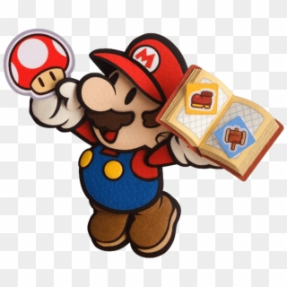 Free Png Download Paper Mario Sticker Star Mario Png - Paper Mario Is Dying Clipart
