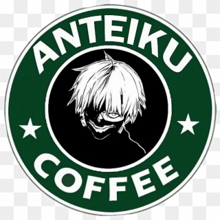 Kaneki Sticker Starbucks Logo Svg Free Clipart 859869 Pikpng