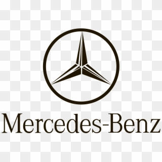 Mercedes Logo Zeichen Vektor Bedeutendes - Mercedes Benz C Logo Clipart