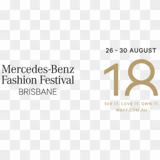 Mobile Logo - Mercedes Benz Fashion Week Brisbane 2018 Clipart