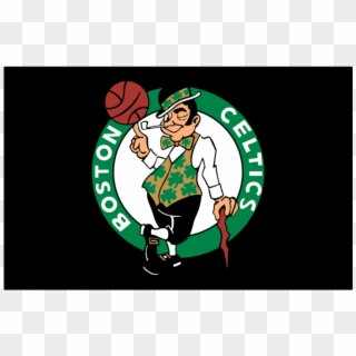 Boston Celtics Logos Iron On Stickers And Peel-off - Black Boston Celtics Logo Clipart