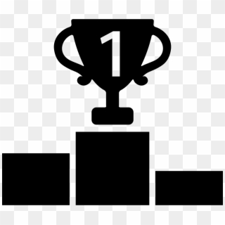 Games With Trophy For Number One Svg Ⓒ - Podium Svg Clipart