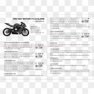 4 X Alarma De Seguridad De Código De Barras De Rastreo - Motorcycle Clipart