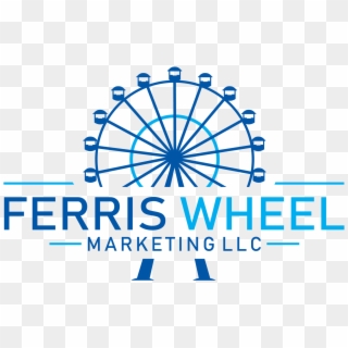 Ferris Wheel Marketing Get More Leads - Logo Clipart