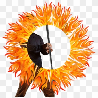 Book A Fire Dance In Ireland - Fire Jugglers Clipart - Png Download