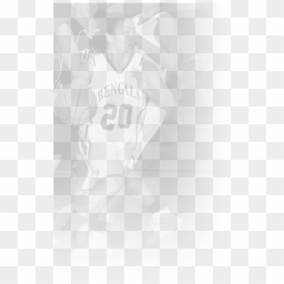 Female Basketball Player On The Court - Slam Dunk Clipart