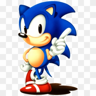 Classic Sonic Png - Personnage De Jeu Video Clipart