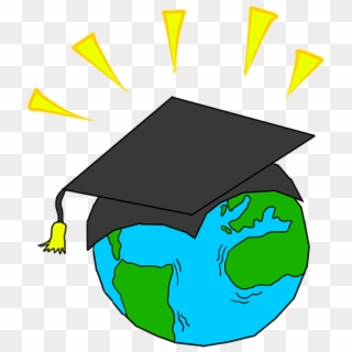 Graduation Cap, Graduate, Graduation, Hat, World - Education To All Clipart