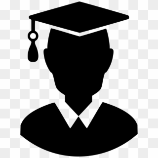 Png File Svg - Man In Graduation Cap Icon Clipart