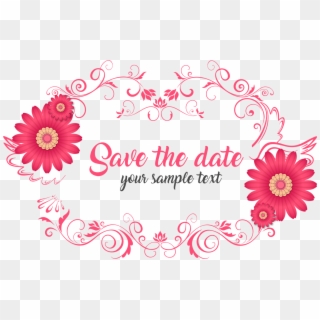 Download - Transparent Save The Date Png Clipart