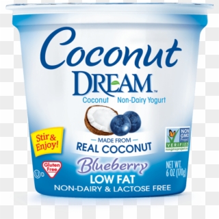 Coconut Non-dairy Yogurt, Blueberry - Chocolate Clipart