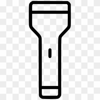 Flashlight Flash Light Bulb Electric Battery Comments Clipart