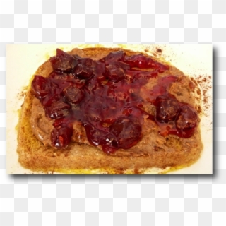 French Toast With Nut Butter Jam Clipart