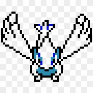 Lugia - Pixel Art Pokemon Lugia Clipart