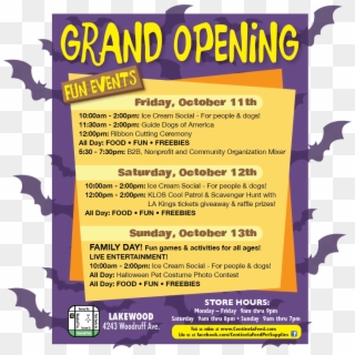 Join Us At Our Lakewood Grand Opening - Pet Shop Grand Opening Clipart